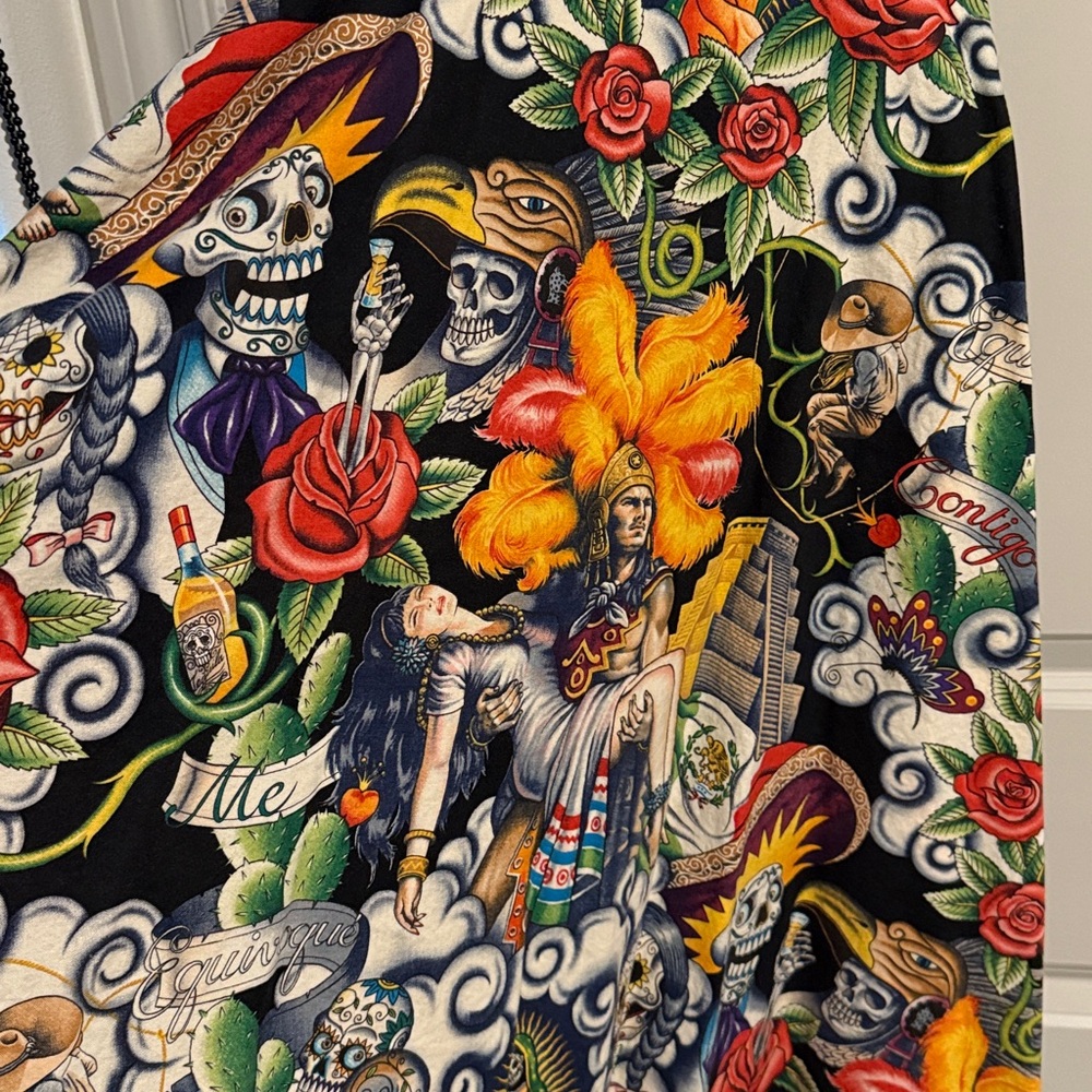 Mexican rockabilly dress - Picture 2 of 4